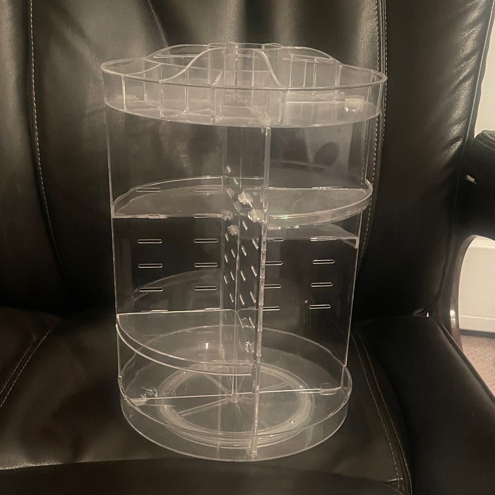 Clear Rotating Organizer